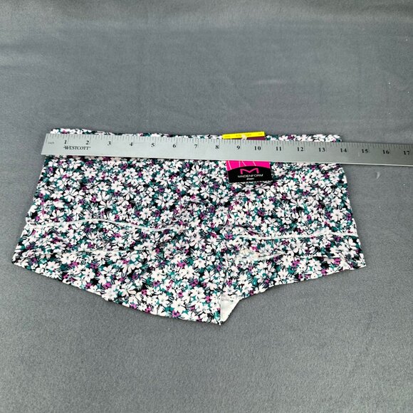 Maidenform Womens Size Medium 6 Panty Boyshorts Floral Multicolor New - Picture 6 of 8